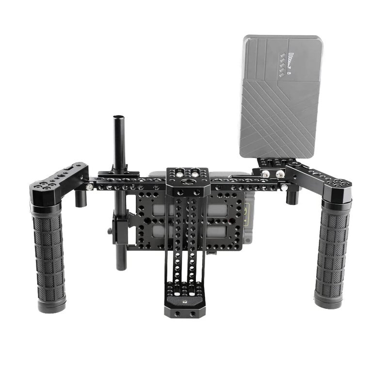 CAMVATE Director's Monitor Cage with Multi-Function Plate for 5" & 7" Director's Monitor Cage - Image 4